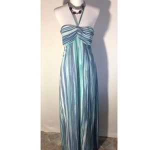 Lauren Conrad Water Colored Maxi Dress